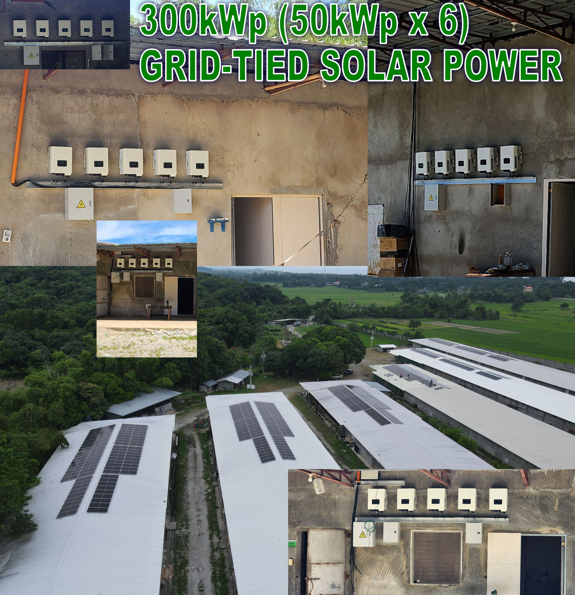 300kWp Industrial rooftop